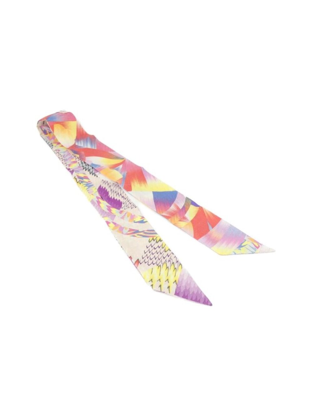 Hermes Twilly Marble Silk Scarf